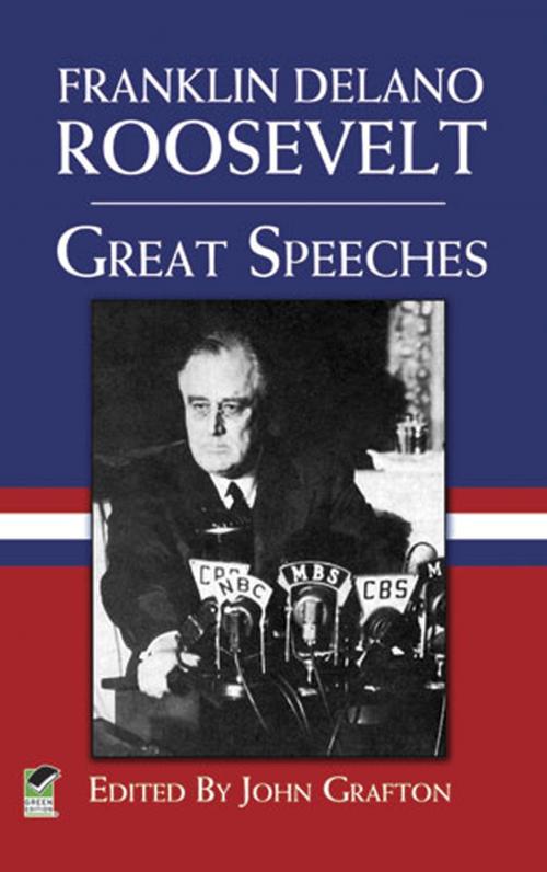Cover of the book Great Speeches by Franklin Delano Roosevelt, Dover Publications