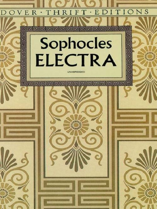 Cover of the book Electra by Sophocles, Dover Publications