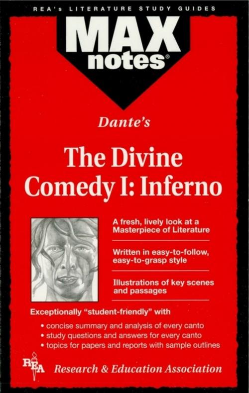 Cover of the book Divine Comedy I: Inferno, The (MAXNotes Literature Guides) by Anita Price Davis, Research & Education Association