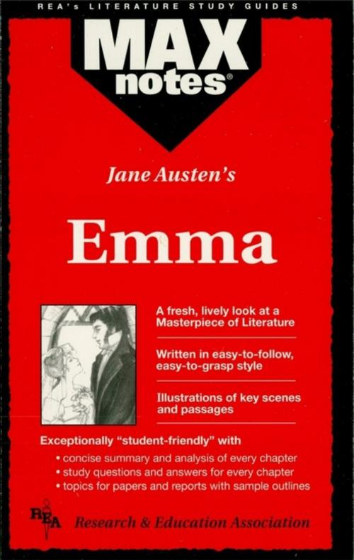 Cover of the book Emma (MAXNotes Literature Guides) by Jean Hart, Research & Education Association