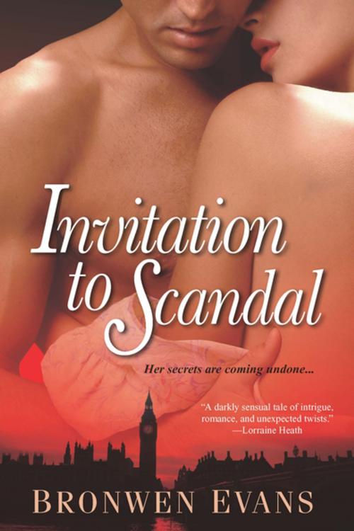 Cover of the book Invitation to Scandal by Bronwen Evans, Kensington Books