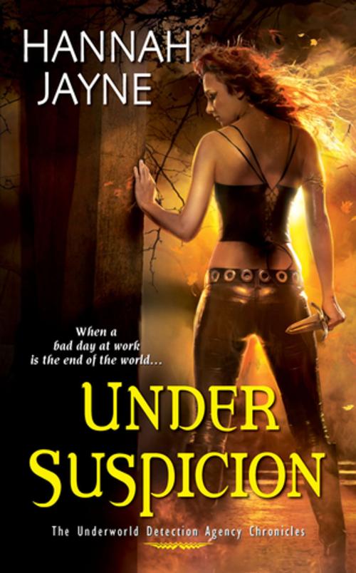 Cover of the book Under Suspicion by Hannah Jayne, Kensington Books