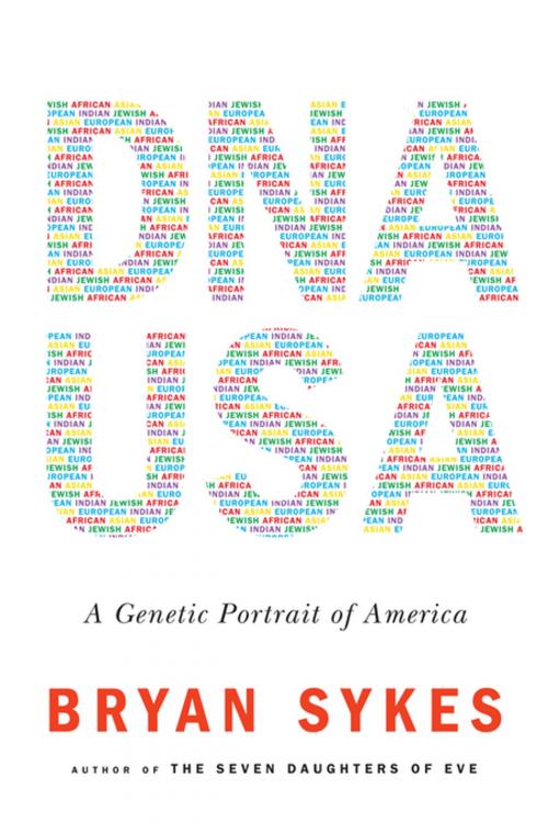 Cover of the book DNA USA: A Genetic Portrait of America by Bryan Sykes, Liveright