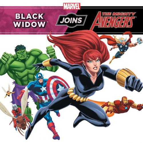 Cover of the book Black Widow Joins the Mighty Avengers by Clarissa S Wong, Disney Book Group