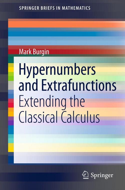 Cover of the book Hypernumbers and Extrafunctions by Mark Burgin, Springer New York