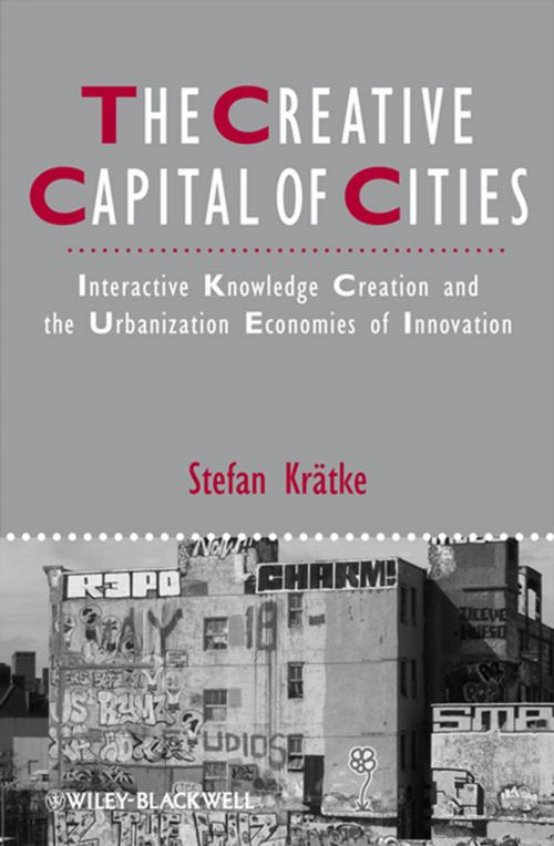 Cover of the book The Creative Capital of Cities by Stefan Krätke, Wiley