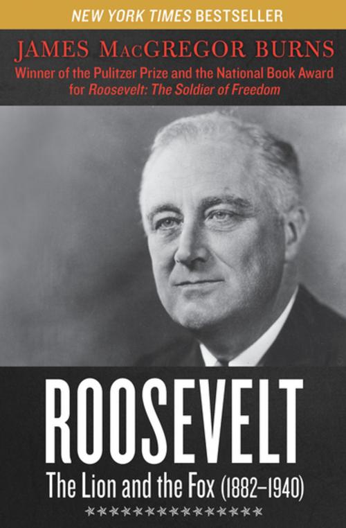 Cover of the book Roosevelt: The Lion and the Fox (1882–1940) by James MacGregor Burns, Open Road Media