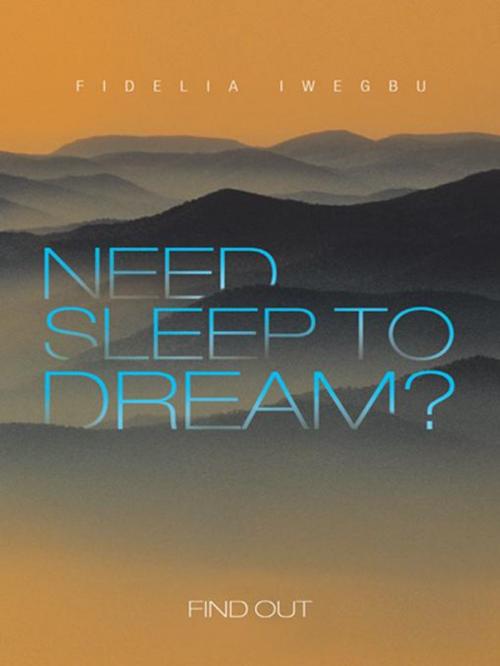 Cover of the book Need Sleep to Dream? by Fidelia Iwegbu, iUniverse