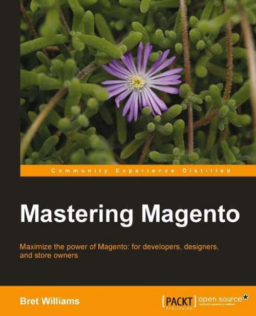 Cover of the book Mastering Magento by Bret Williams, Packt Publishing