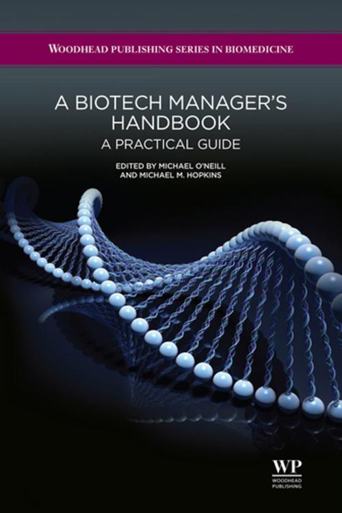 Cover of the book A Biotech Manager's Handbook by , Elsevier Science