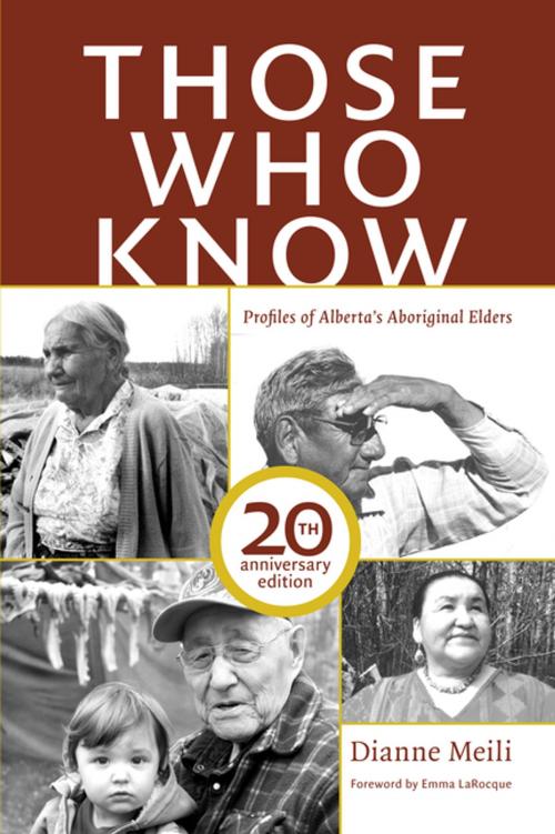 Cover of the book Those Who Know by Dianne Meili, NeWest Press