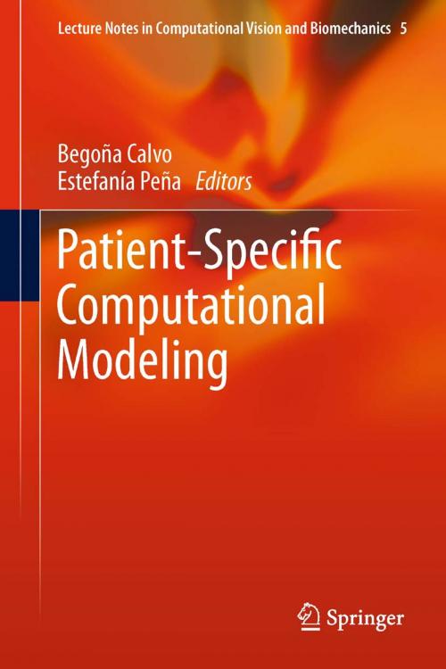 Cover of the book Patient-Specific Computational Modeling by , Springer Netherlands