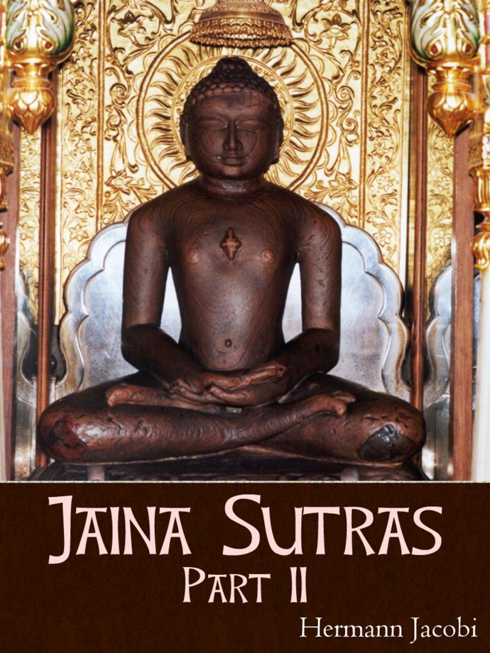 Big bigCover of Jaina Sutras Part II