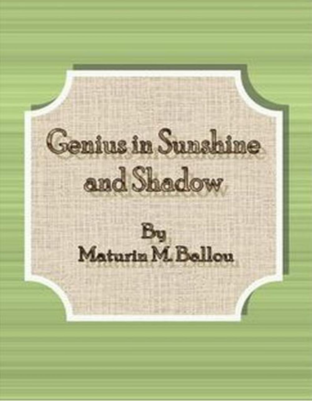 Big bigCover of Genius in Sunshine and Shadow