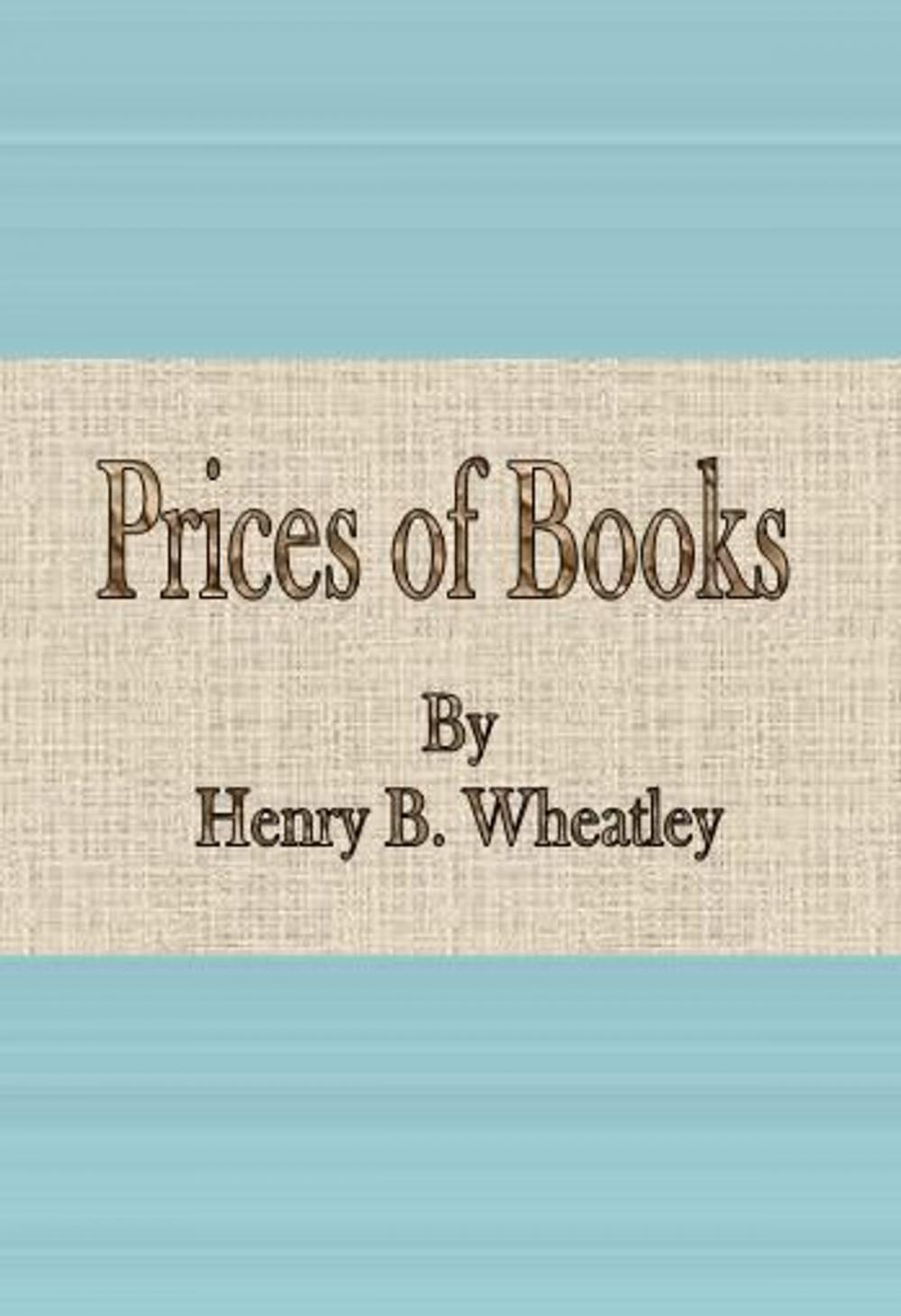 Big bigCover of Prices of Books