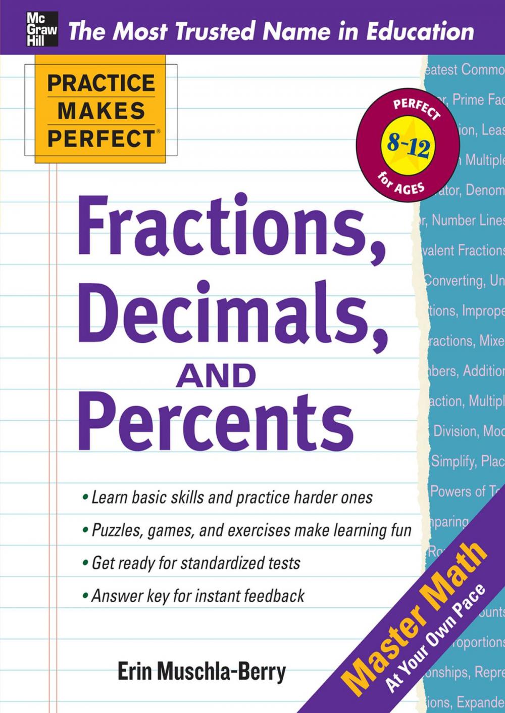 Big bigCover of Practice Makes Perfect: Fractions, Decimals, and Percents