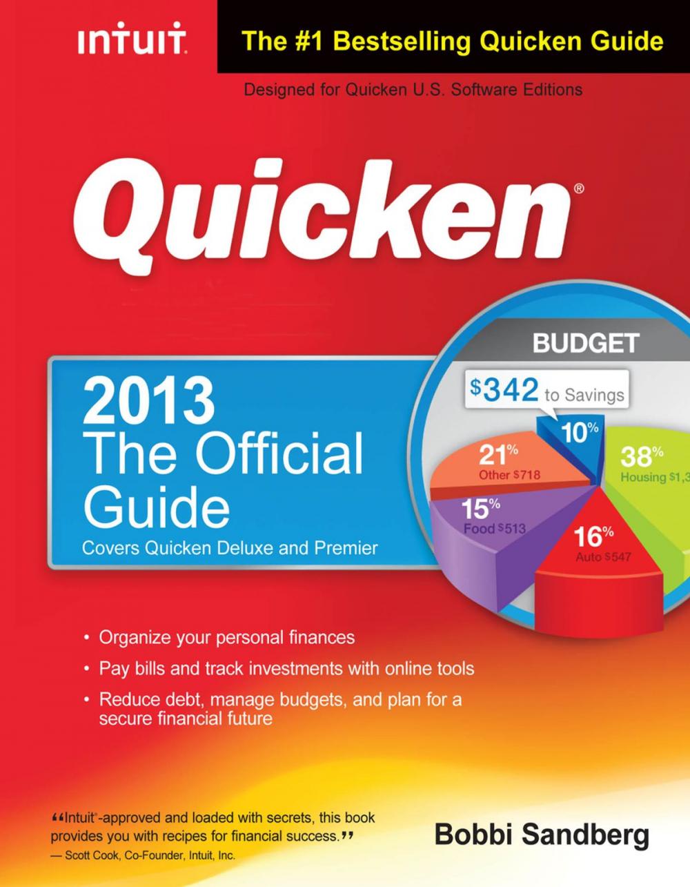 Big bigCover of Quicken 2013 The Official Guide