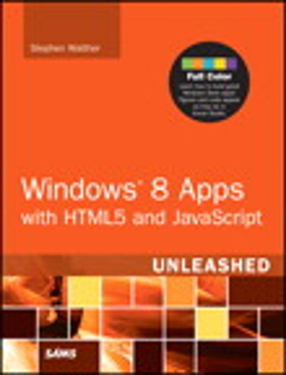 Big bigCover of Windows 8 Apps with HTML5 and JavaScript Unleashed