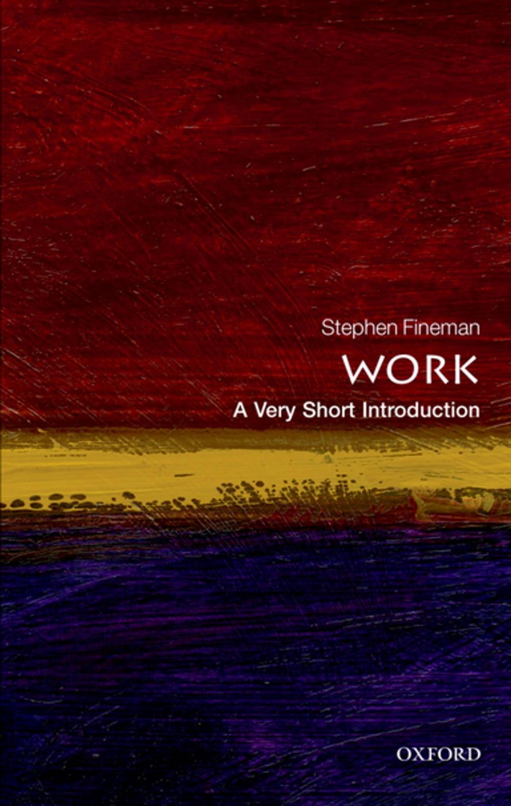 Big bigCover of Work: A Very Short Introduction