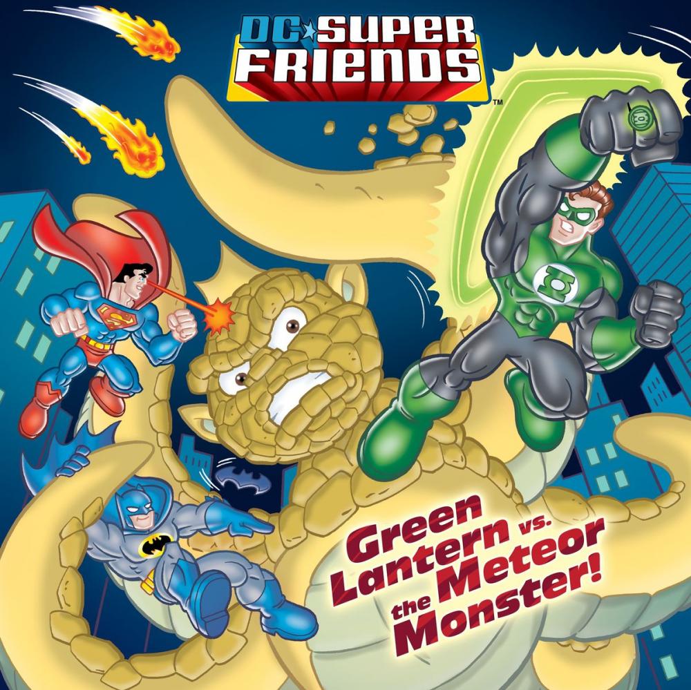 Big bigCover of Green Lantern vs. the Meteor Monster! (DC Super Friends)