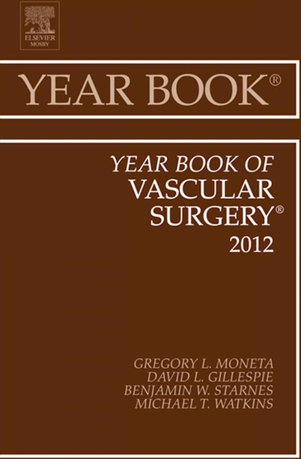 Big bigCover of Year Book of Vascular Surgery 2012 - E-Book