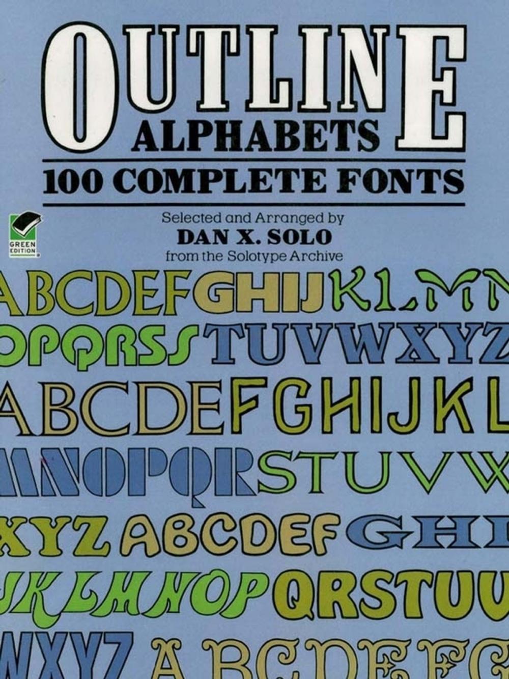 Big bigCover of Outline Alphabets