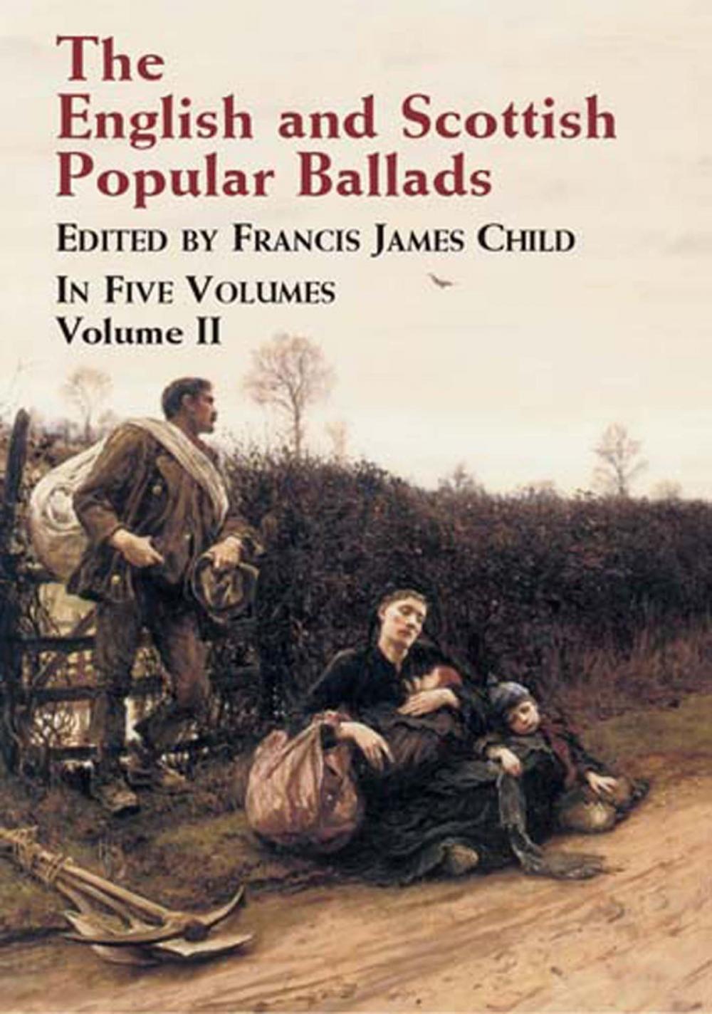 Big bigCover of The English and Scottish Popular Ballads, Vol. 2