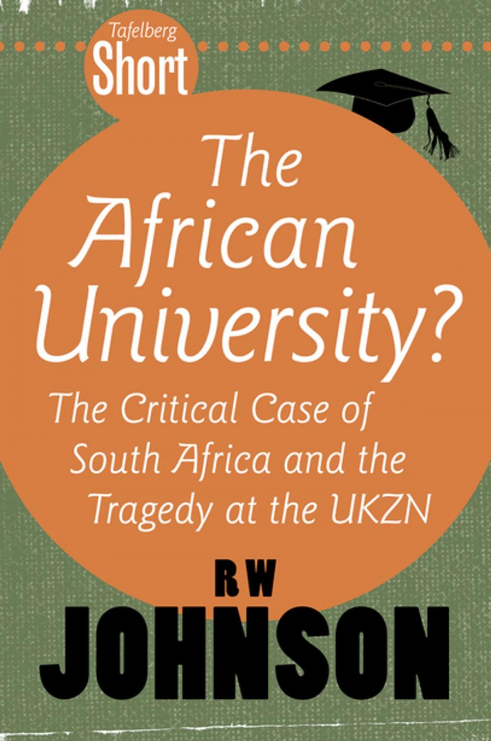 Big bigCover of Tafelberg Short: The African University?