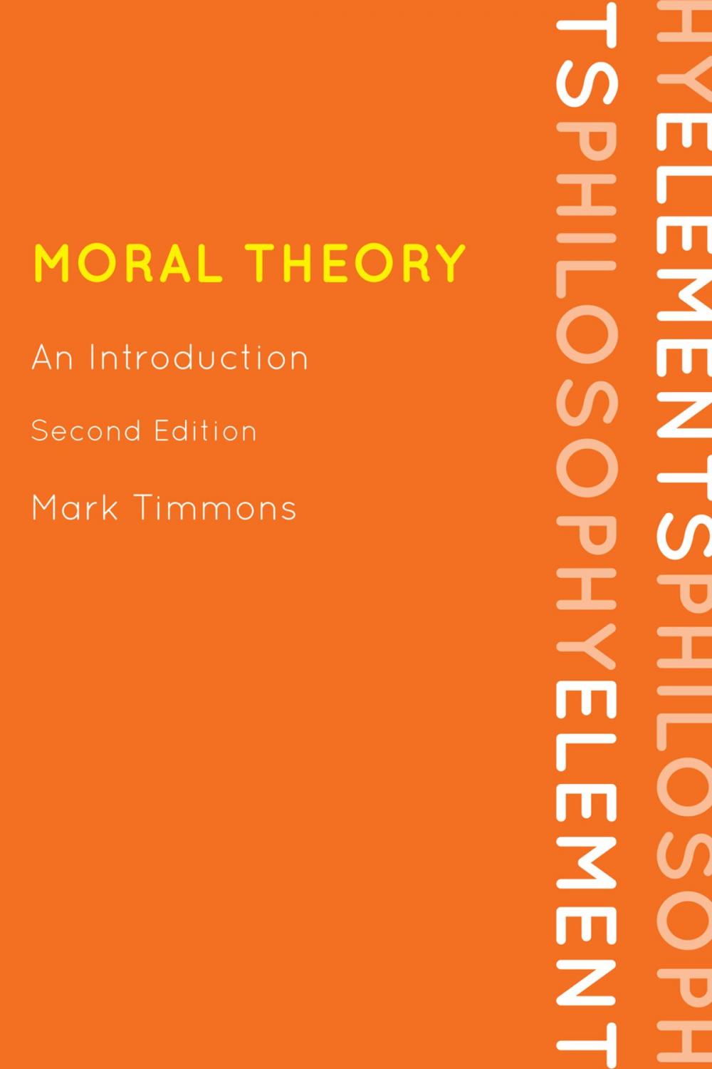 Big bigCover of Moral Theory