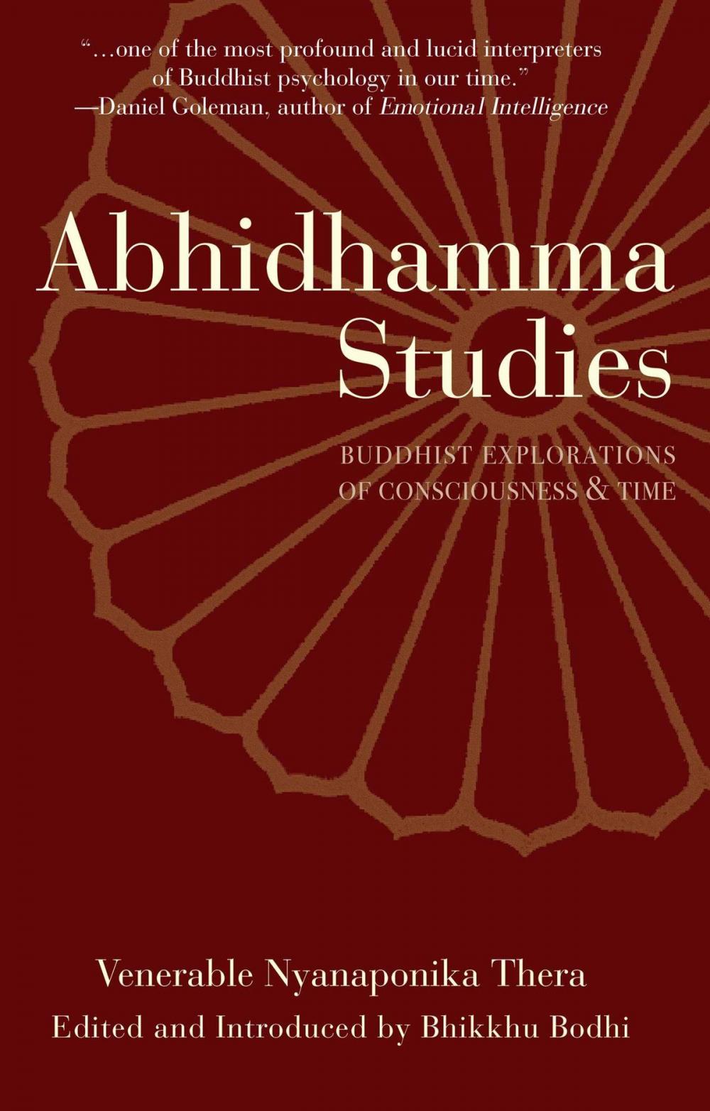 Big bigCover of Abhidhamma Studies