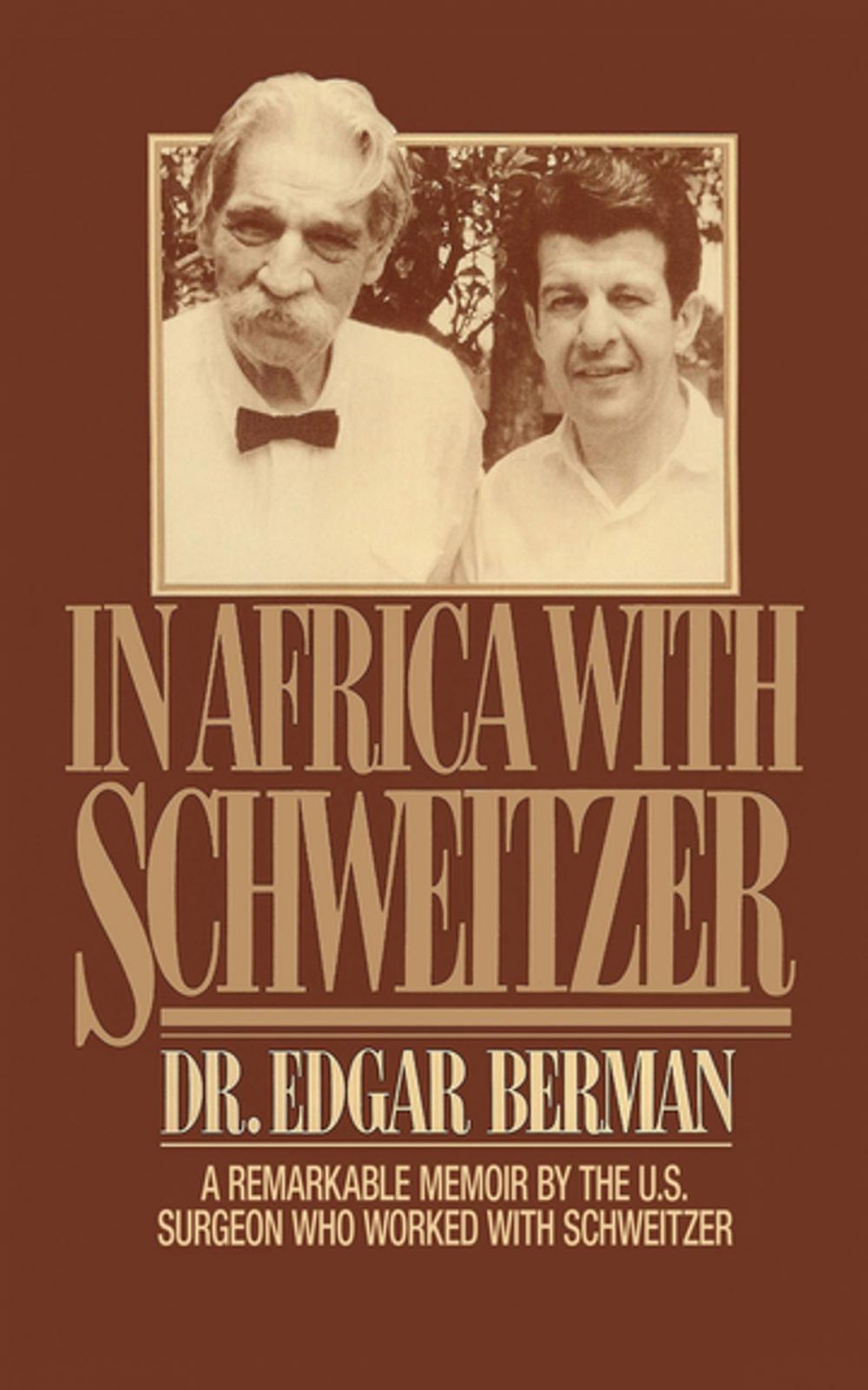 Big bigCover of In Africa with Schweitzer