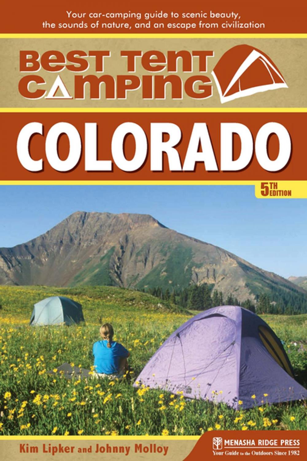 Big bigCover of Best Tent Camping: Colorado