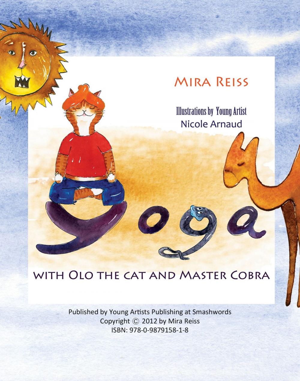 Big bigCover of Yoga with Olo the Cat and Master Cobra