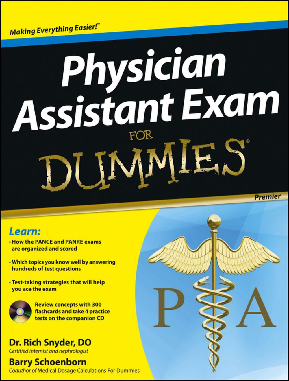 Big bigCover of Physician Assistant Exam For Dummies