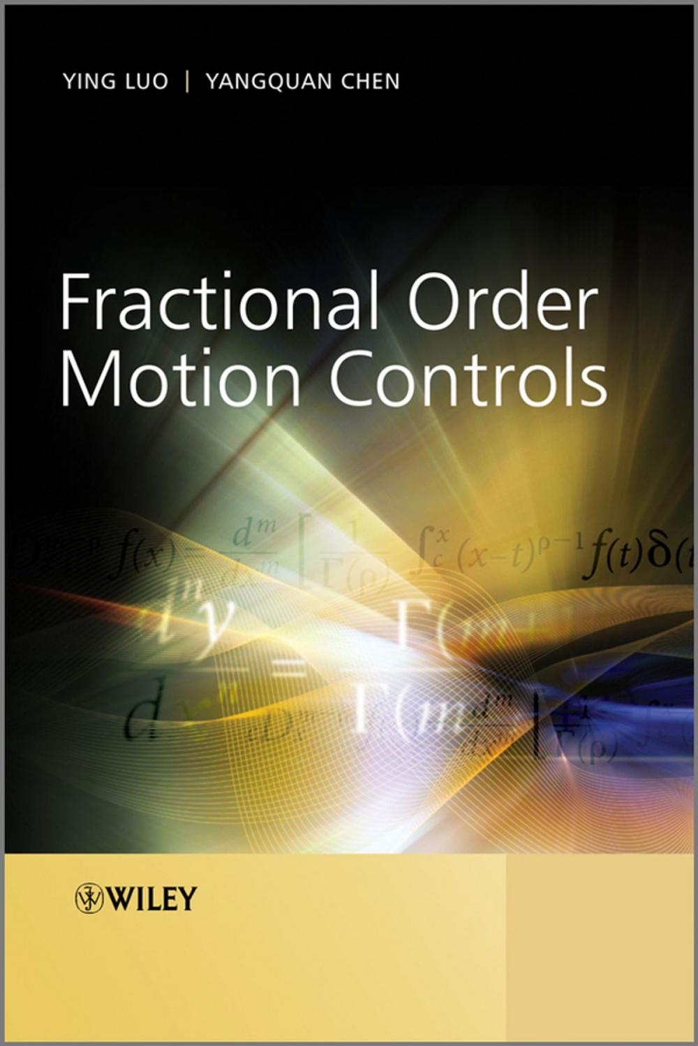 Big bigCover of Fractional Order Motion Controls