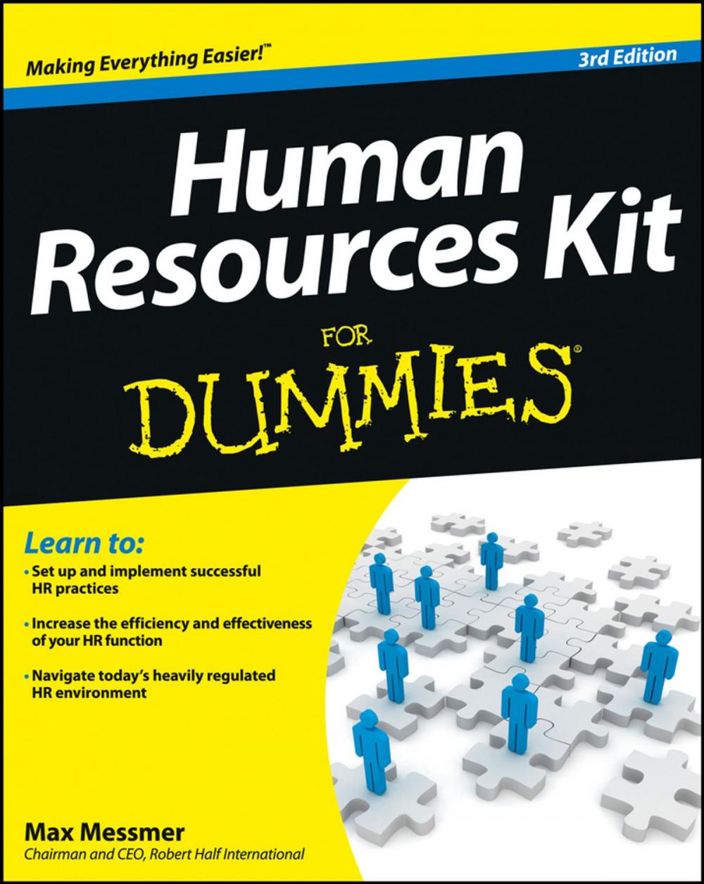 Big bigCover of Human Resources Kit For Dummies