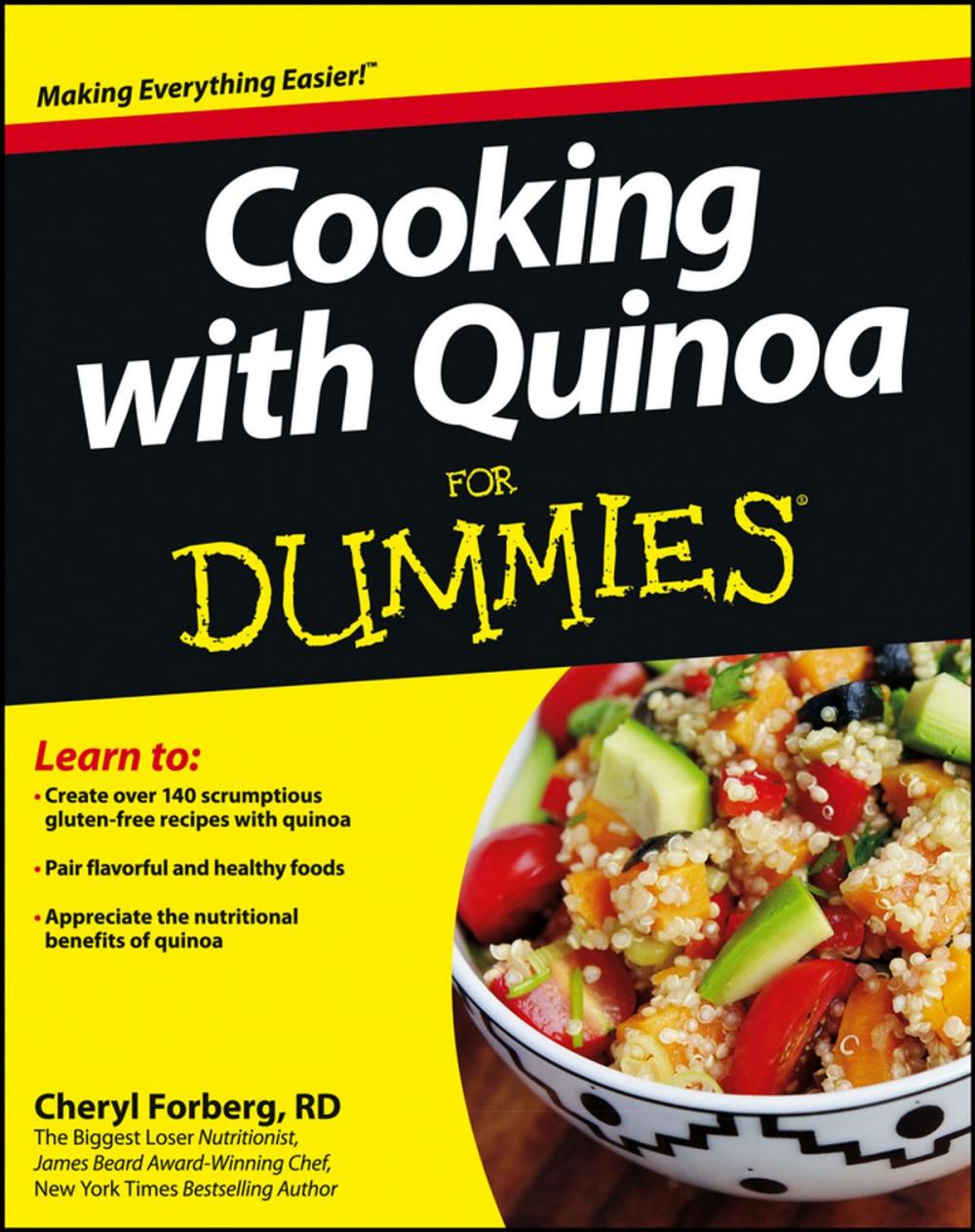 Big bigCover of Cooking with Quinoa For Dummies