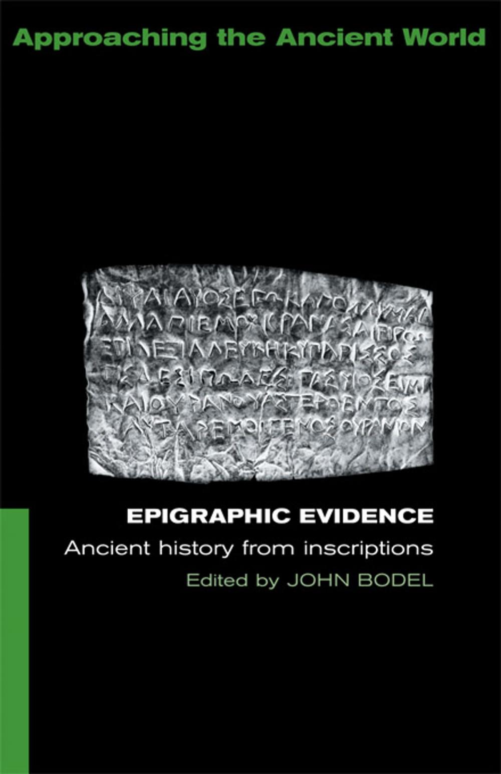 Big bigCover of Epigraphic Evidence