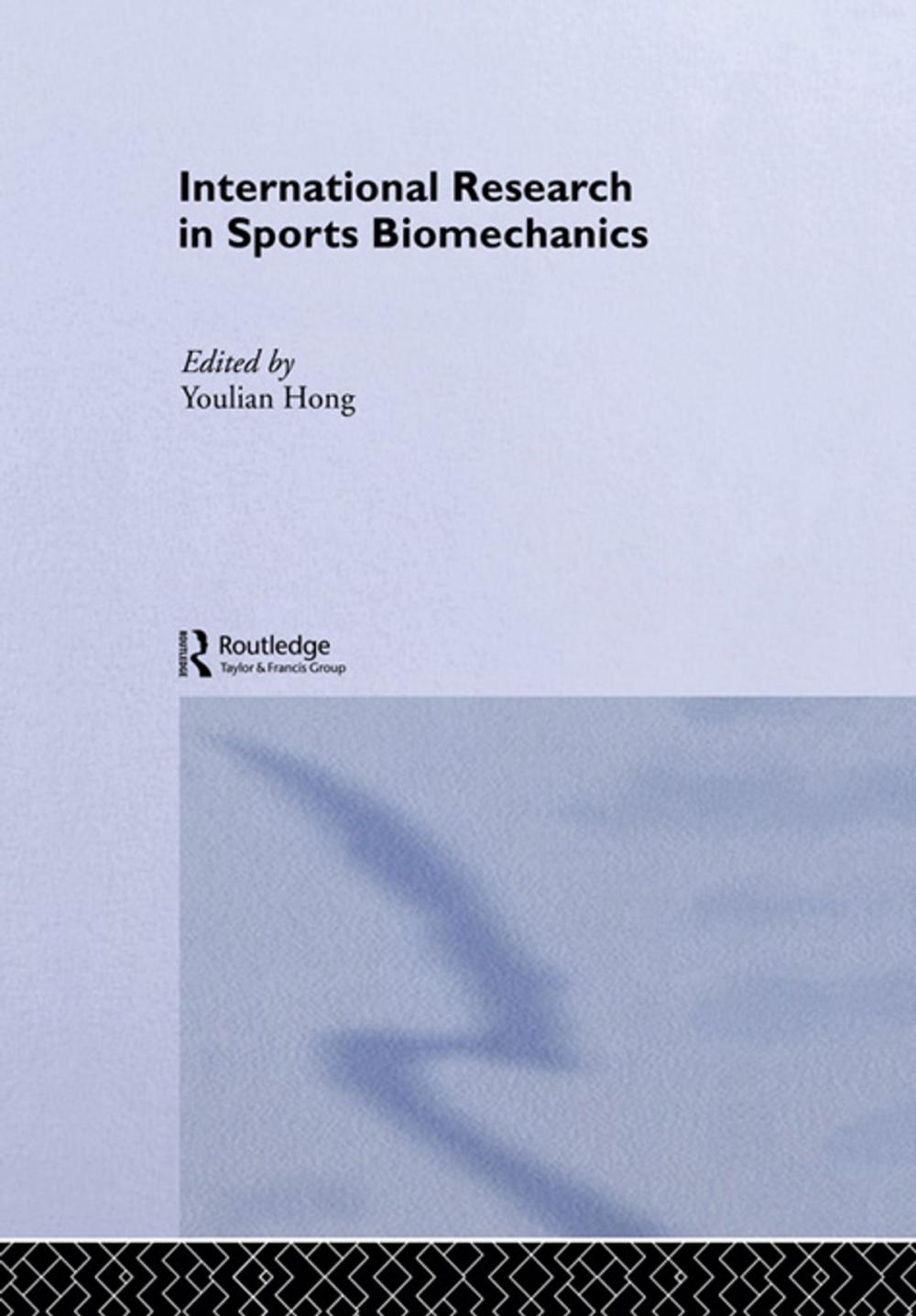 Big bigCover of International Research in Sports Biomechanics