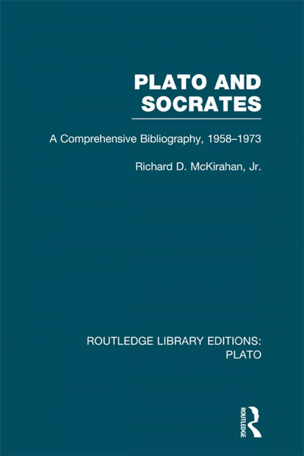 Big bigCover of Plato and Socrates (RLE: Plato)