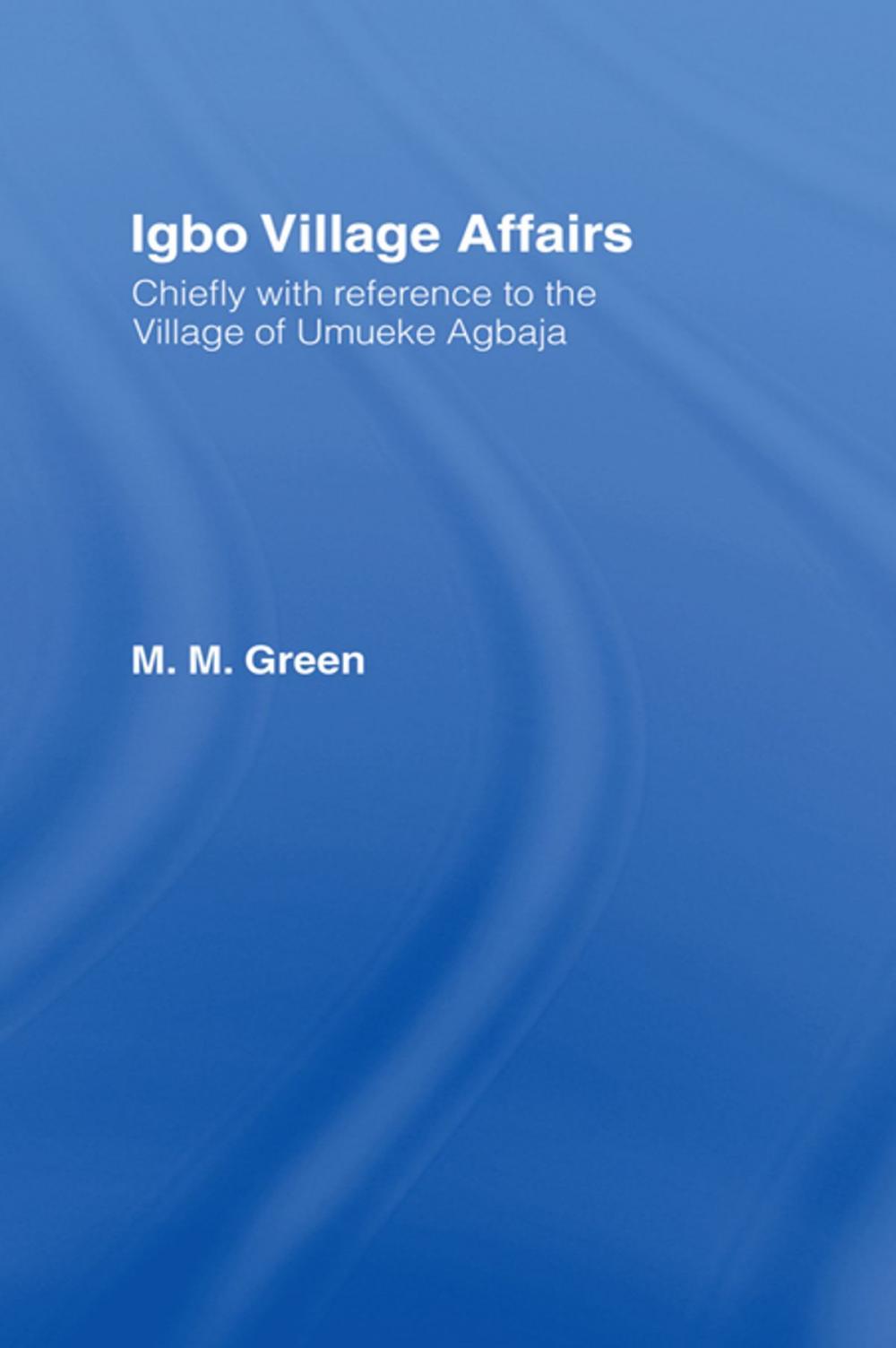 Big bigCover of Igbo Village Affairs