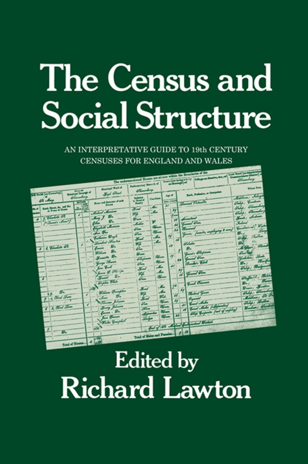 Big bigCover of Census and Social Structure