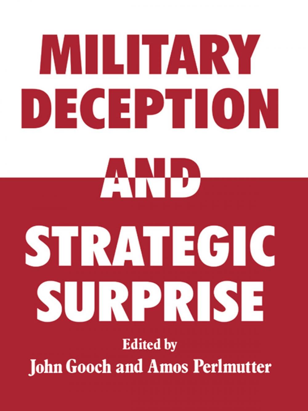 Big bigCover of Military Deception and Strategic Surprise!