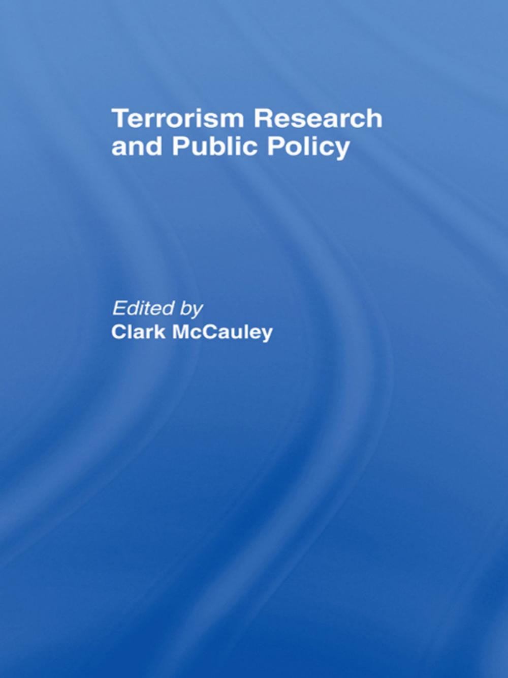 Big bigCover of Terrorism Research and Public Policy