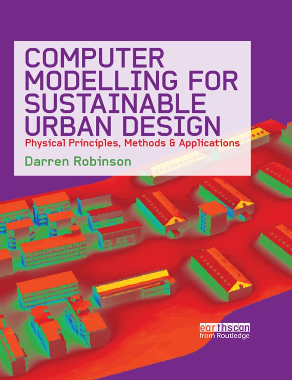 Big bigCover of Computer Modelling for Sustainable Urban Design