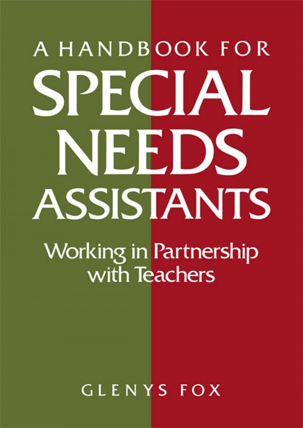 Big bigCover of A Handbook for Special Needs Assistants