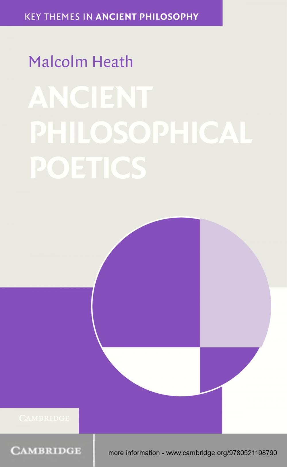 Big bigCover of Ancient Philosophical Poetics