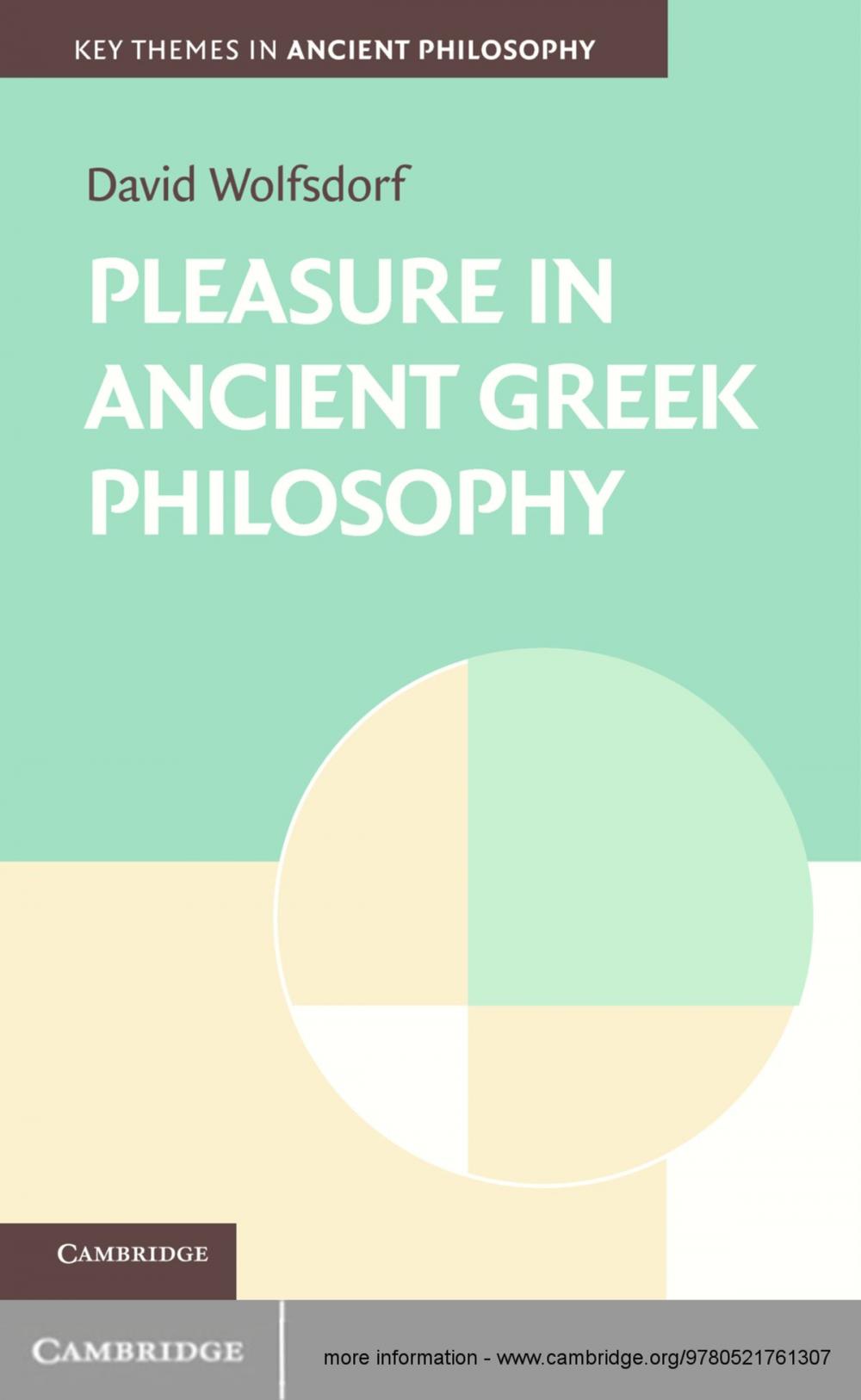 Big bigCover of Pleasure in Ancient Greek Philosophy