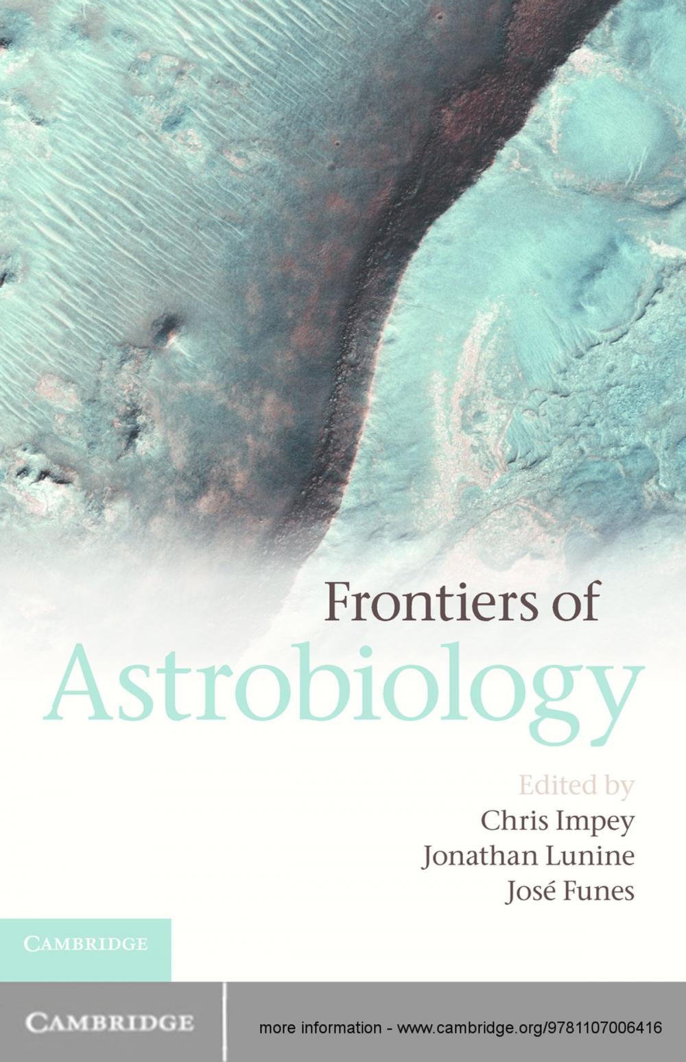 Big bigCover of Frontiers of Astrobiology