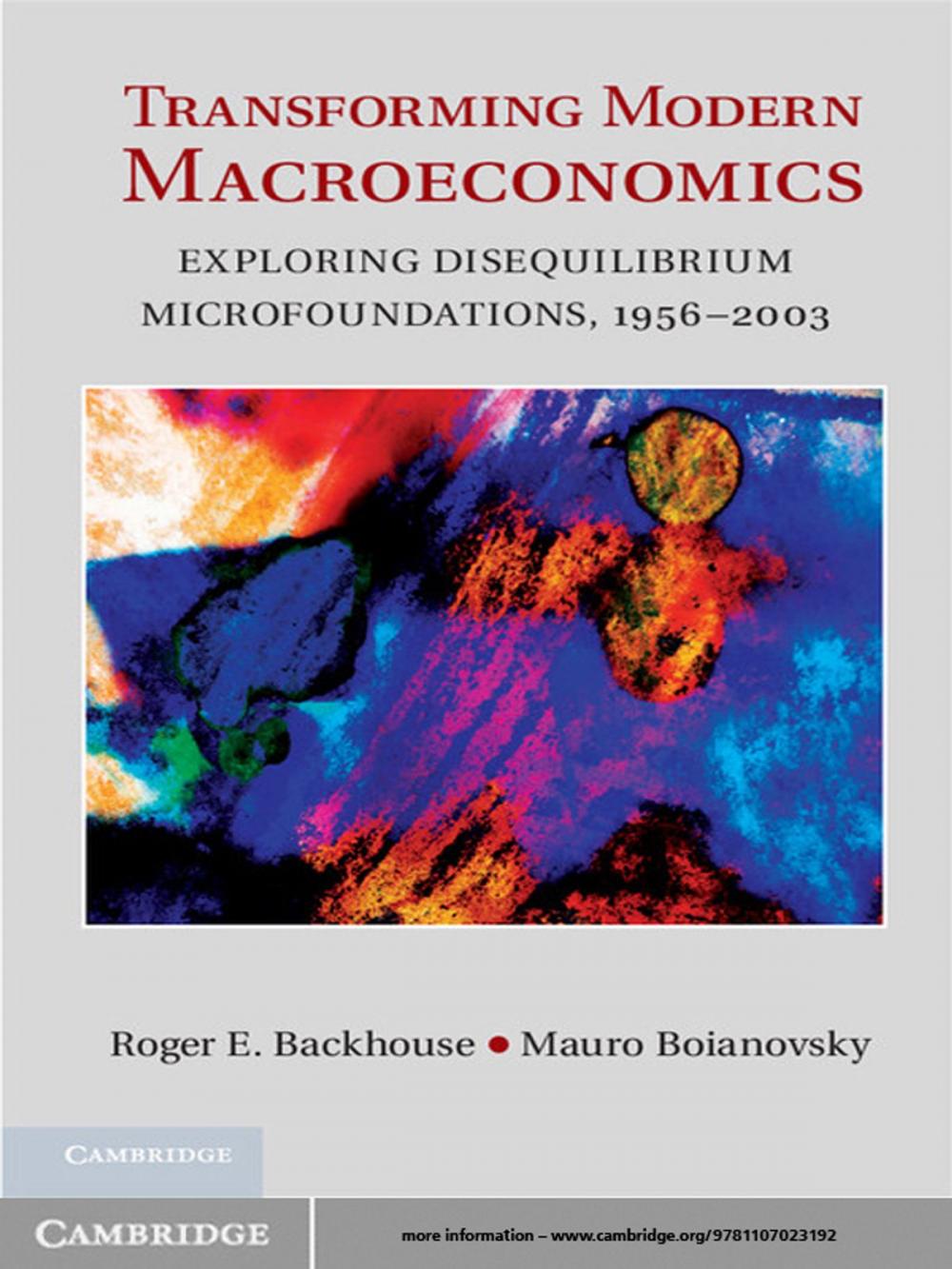 Big bigCover of Transforming Modern Macroeconomics